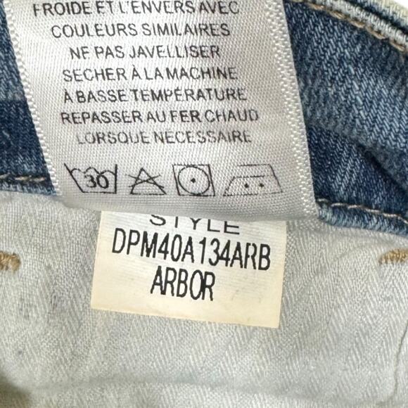 Dear John Sloane Embroidered Bootcut Jeans 27 Floral Embroidered Arbor Mid Rise - Picture 11 of 11